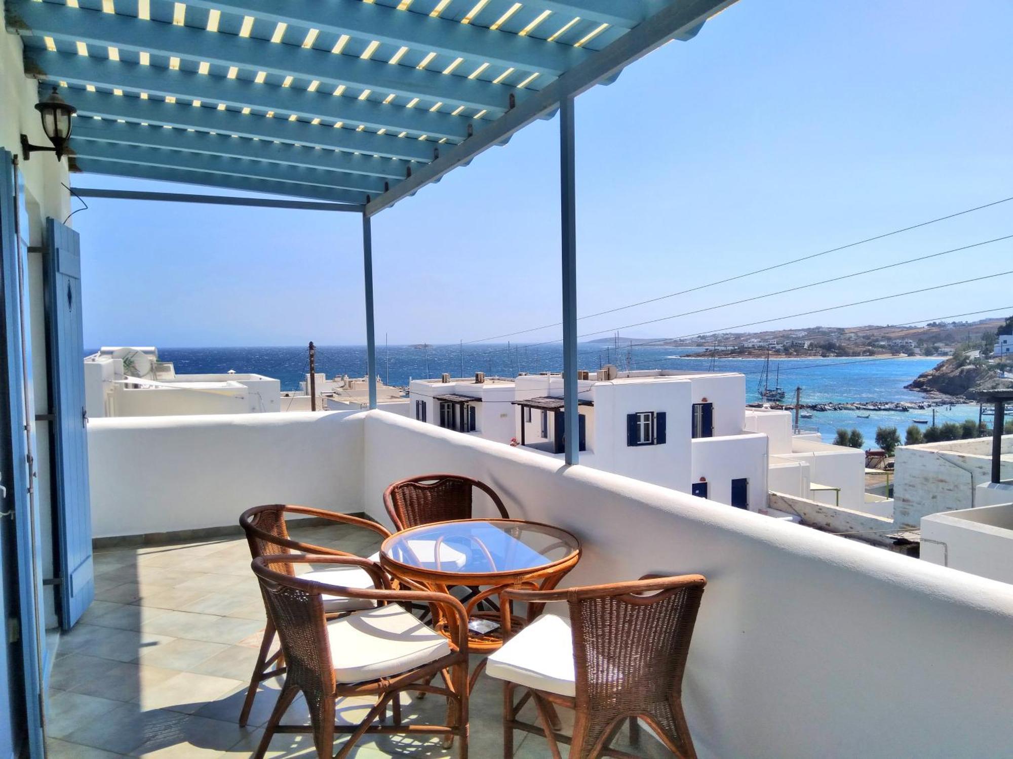 Villa Danae - Seaside Villa With Pool & Hot Tub Piso Livadi Exterior photo
