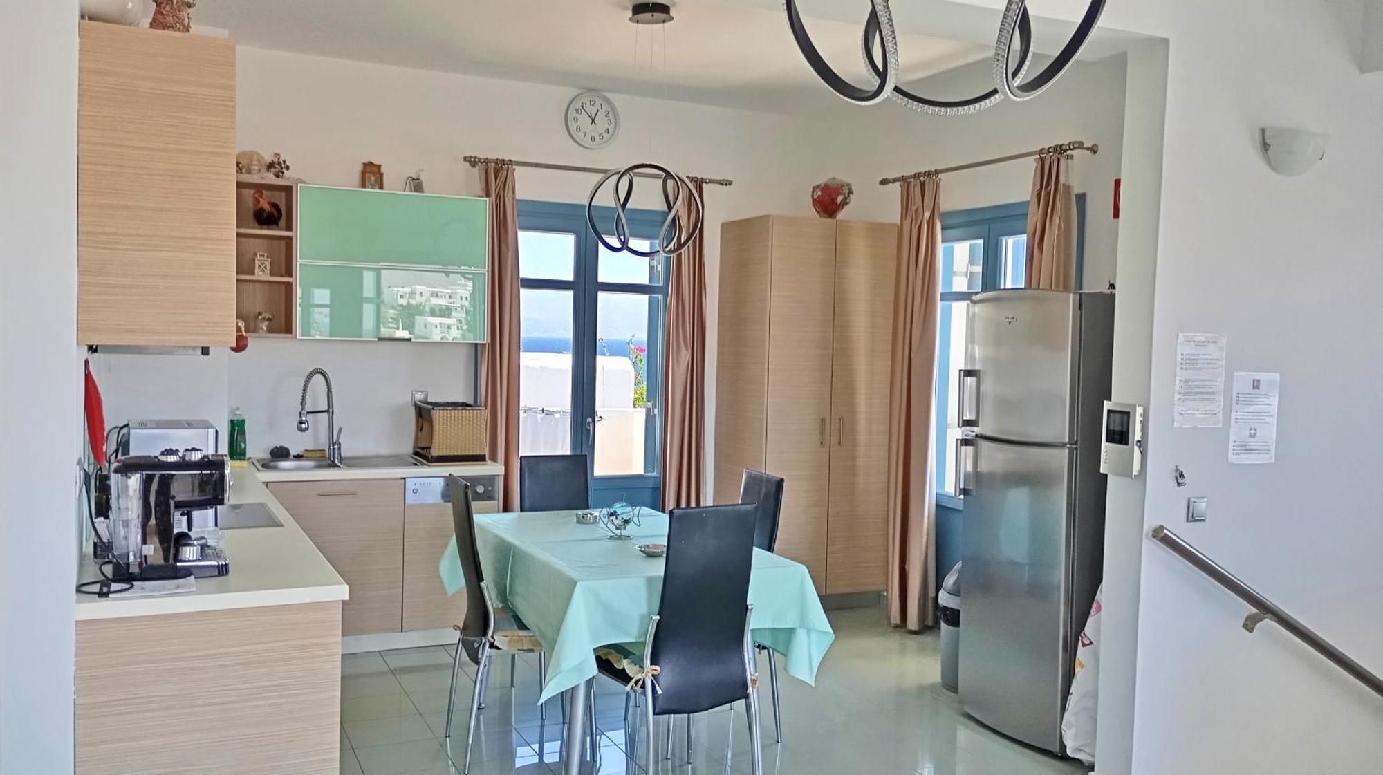 Villa Danae - Seaside Villa With Pool & Hot Tub Piso Livadi Exterior photo